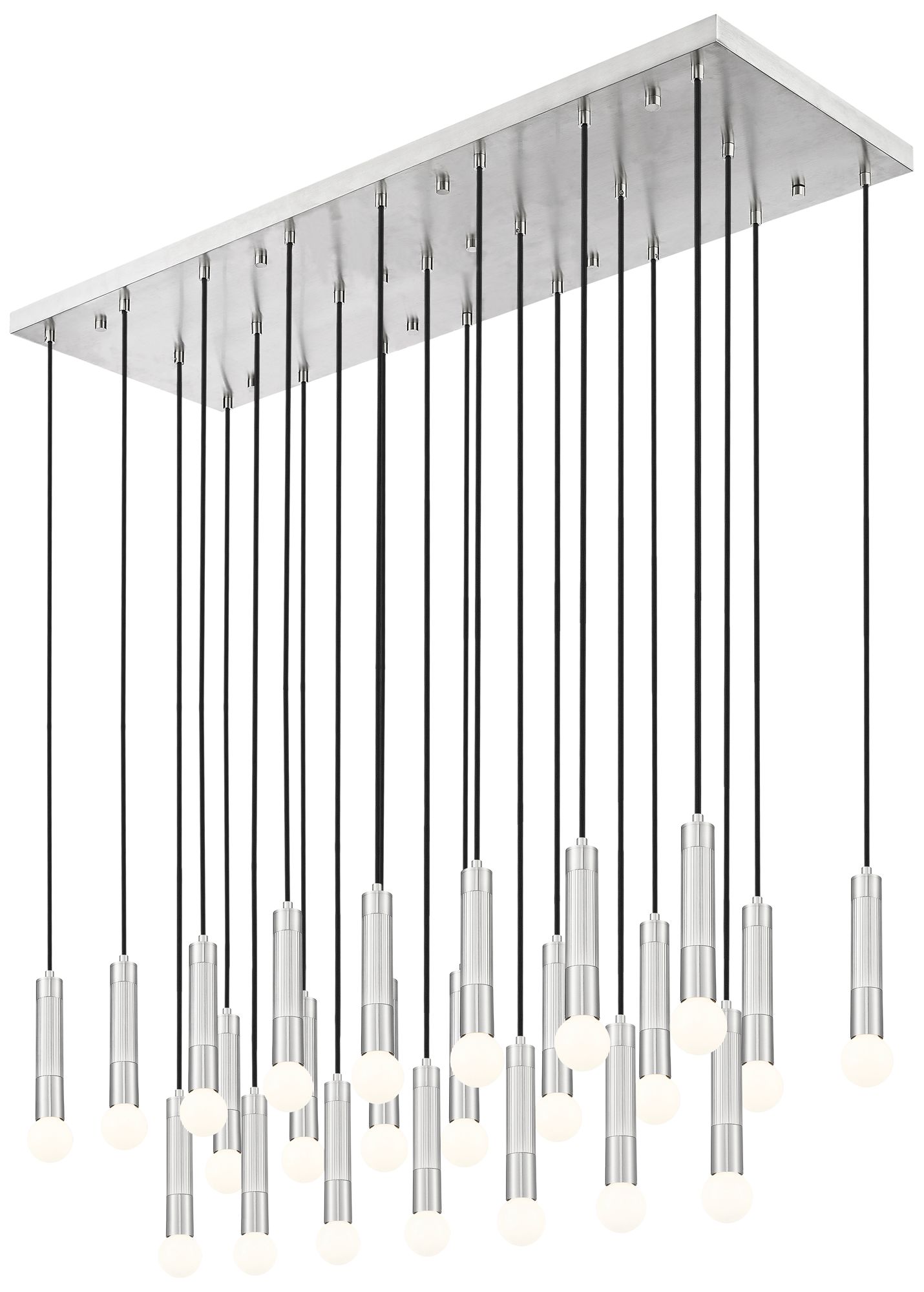 Stari by Z-Lite Brushed Nickel 23 Light Linear Chandelier