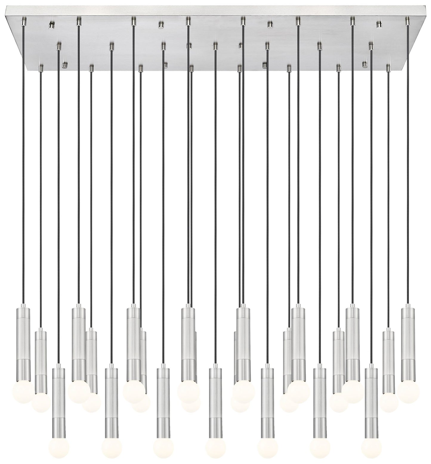 Stari by Z-Lite Brushed Nickel 23 Light Linear Chandelier