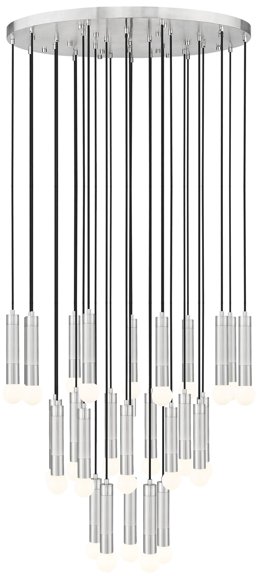 Stari by Z-Lite Brushed Nickel 27 Light Chandelier