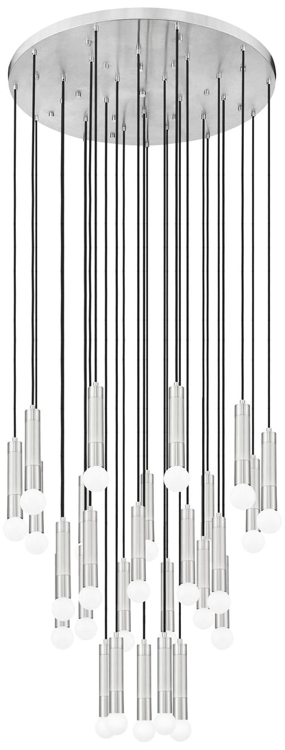 Stari by Z-Lite Brushed Nickel 27 Light Chandelier