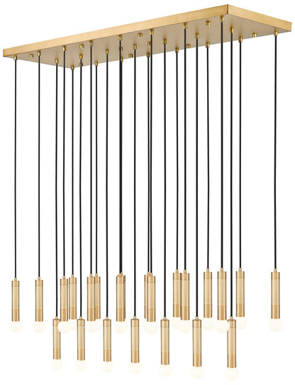 Stari by Z-Lite Modern Gold 23 Light Linear Chandelier