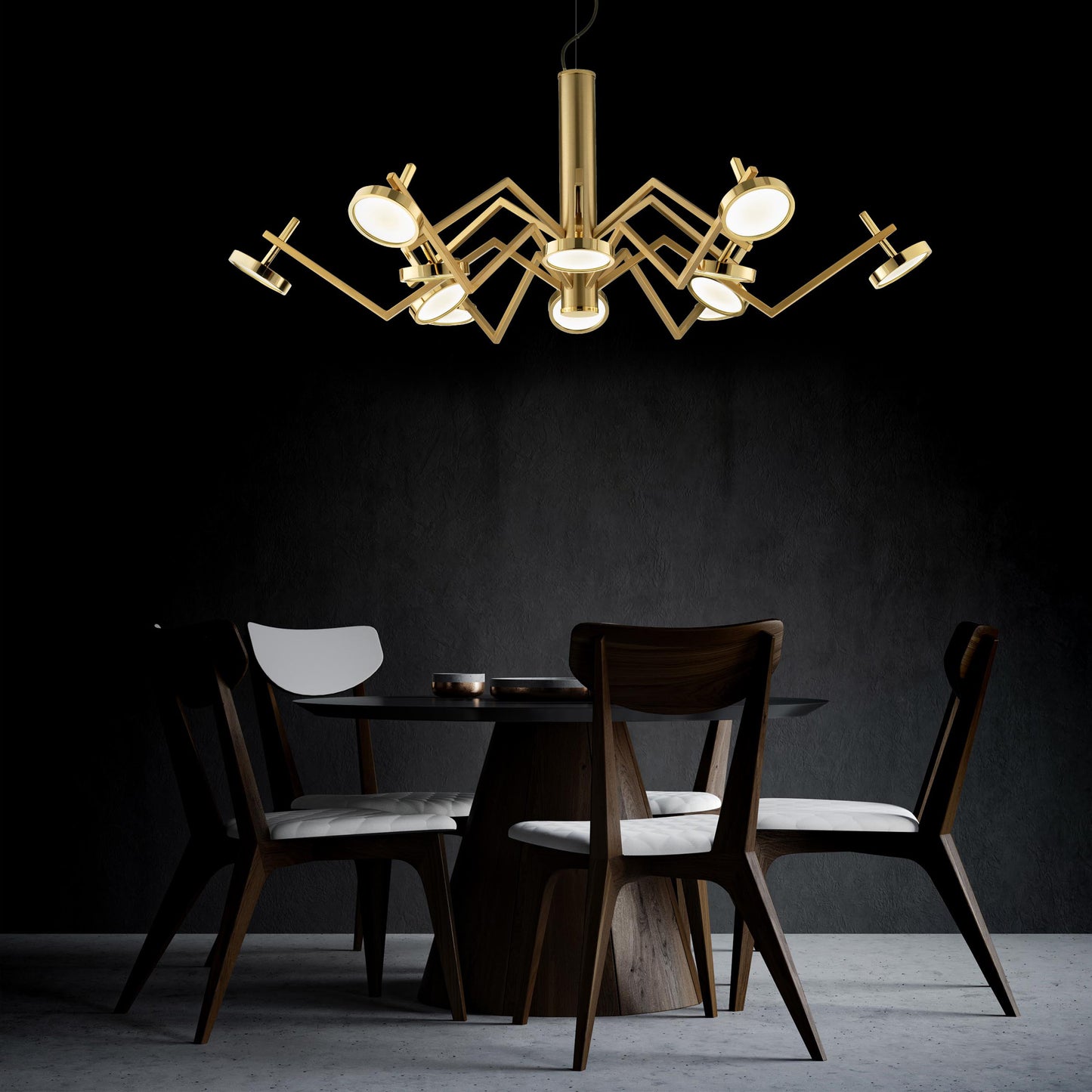 Statement Contemporary Chandelier