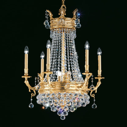 Statement Empire Style Crystal Chandelier