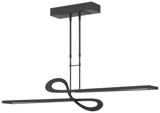 Switchback 49.8" Wide Black LED Pendant