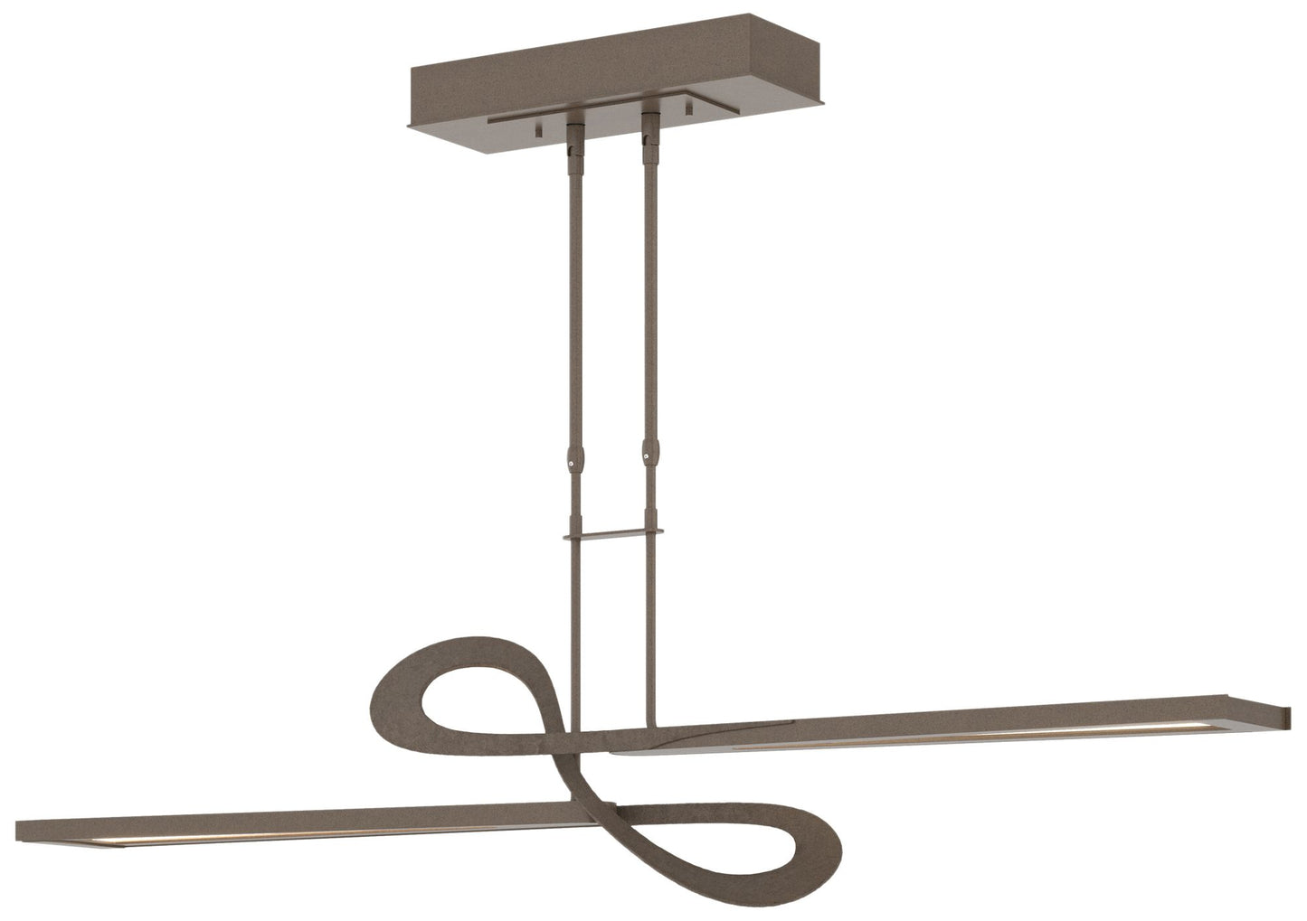 Switchback 49.8" Wide Bronze LED Pendant