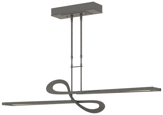 Switchback 49.8" Wide Natural Iron LED Pendant