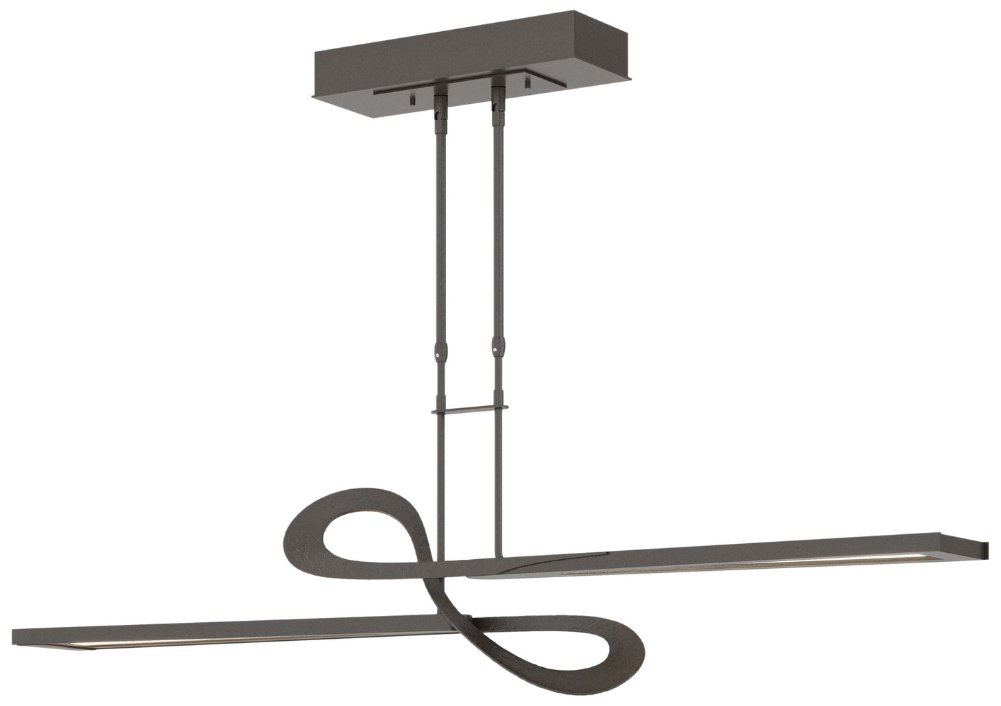 Switchback 49.8" Wide Oil Rubbed Bronze LED Pendant