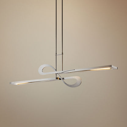 Switchback 49 3/4"W Steel LED Kitchen Island Light Pendant