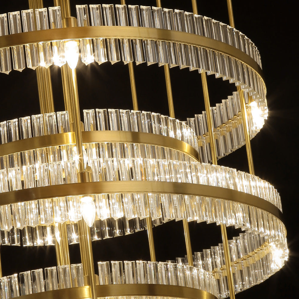 Tiered Ring Chandelier