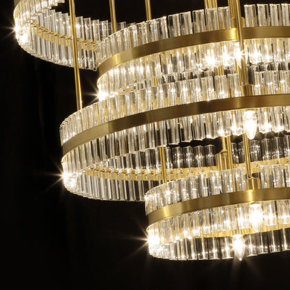 Tiered Ring Chandelier