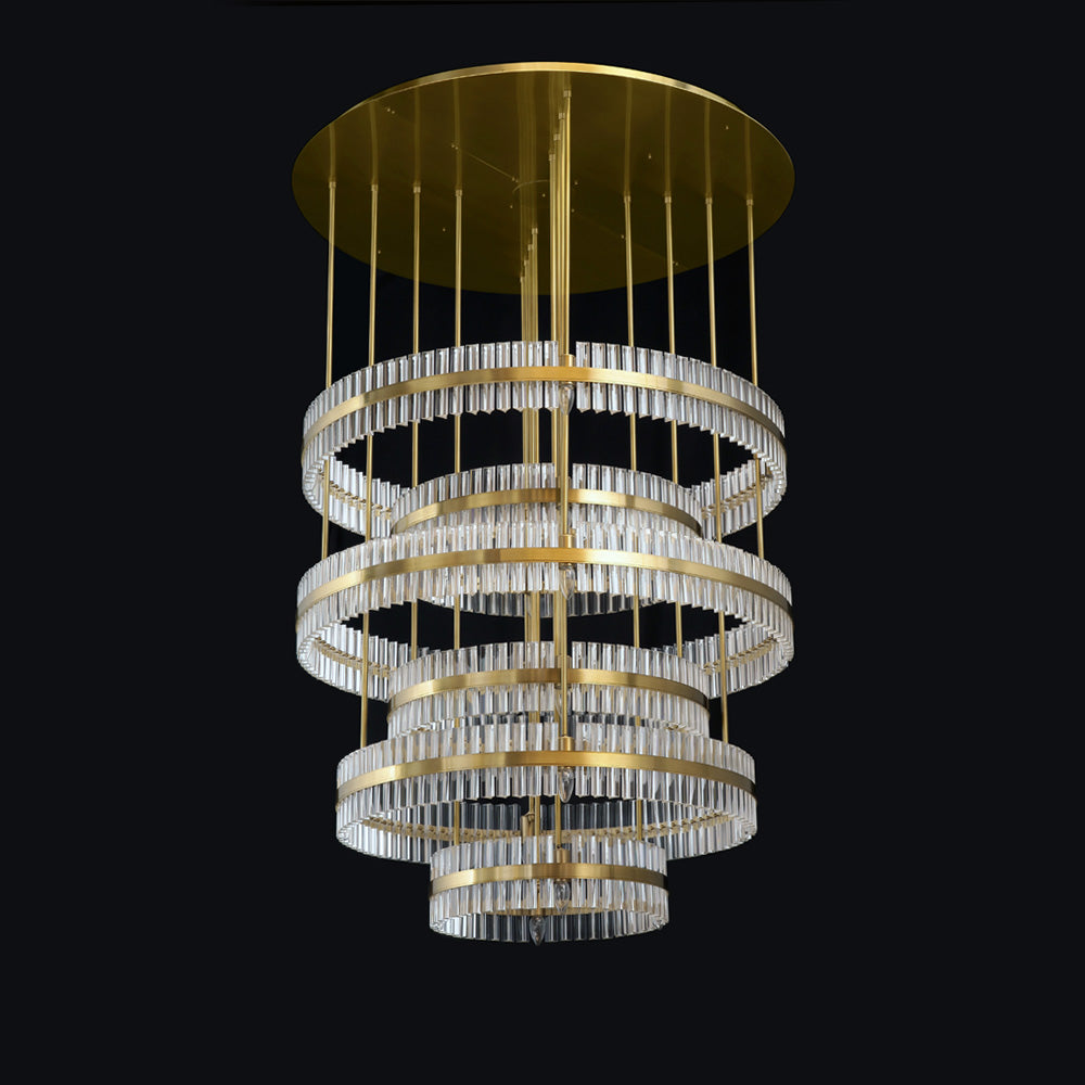 Tiered Ring Chandelier