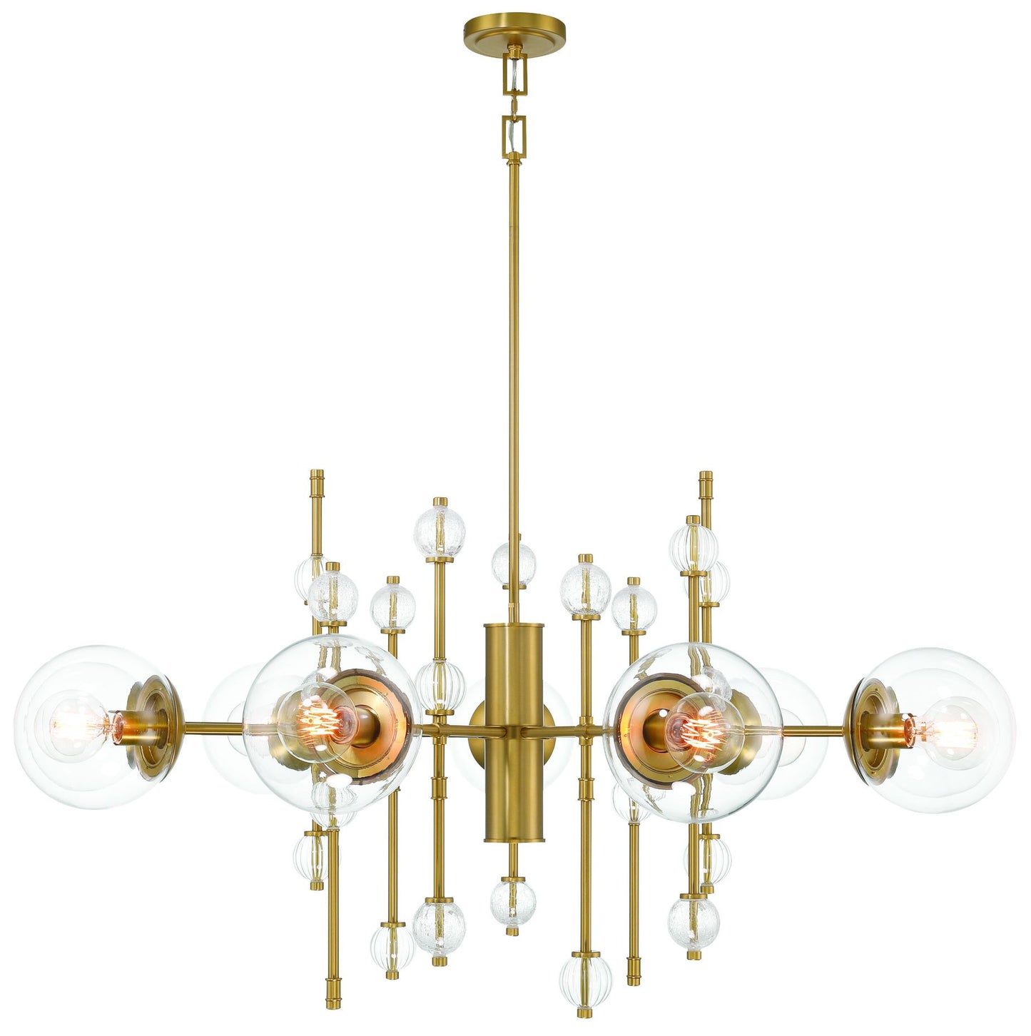 Traiton 48" Chandelier  Gold