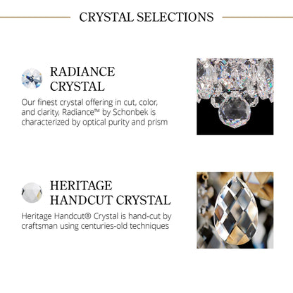 Trilliane 25" Wide Radiance Crystal Chandelier