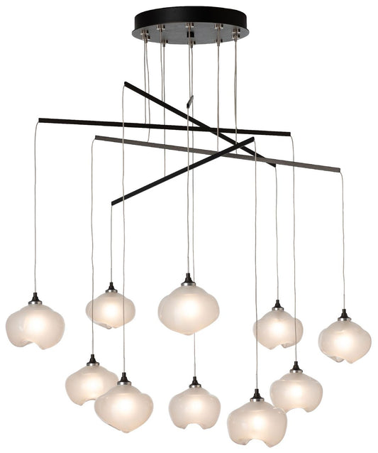 Ume 38.7" Wide 10-Light Oil Rubbed Bronze Mobile Pendant