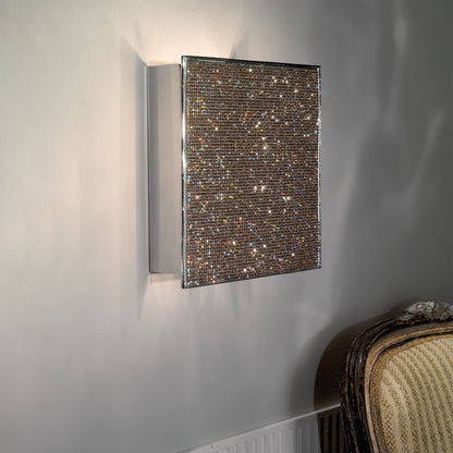 Unique Contemporary Crystal Wall Light