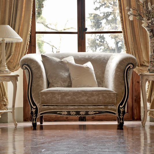 Venetian Designer Italian Armchair