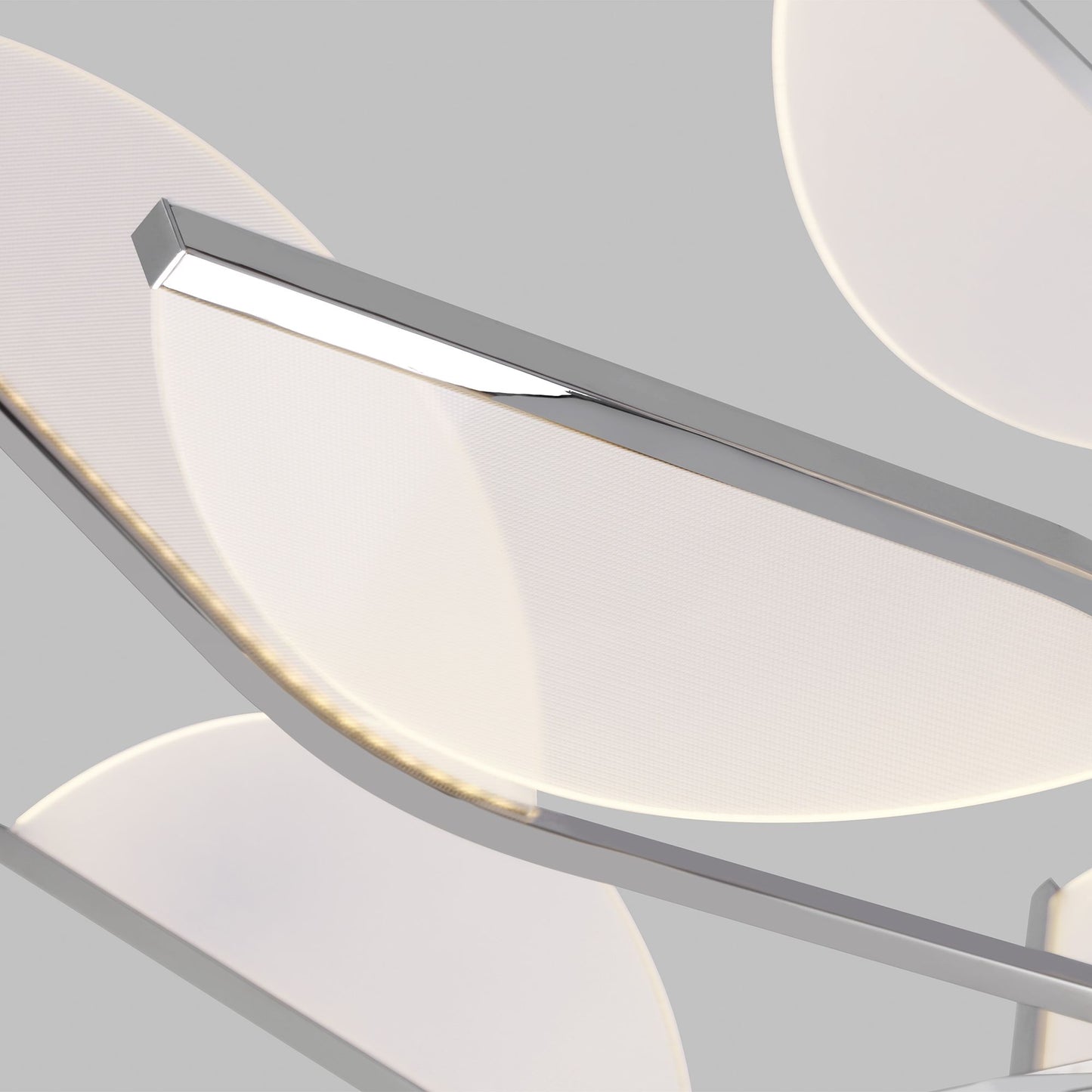 Visual Comfort Belterra 38" Polished Nickel LED Chandelier