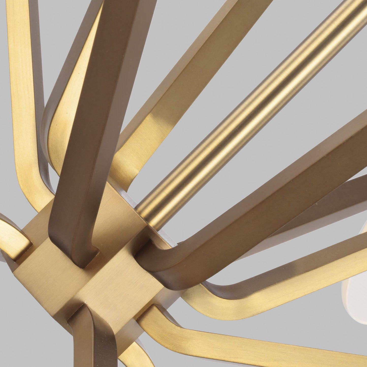 Visual Comfort Belterra 38"W Natural Brass LED Chandelier