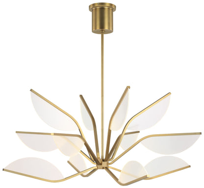Visual Comfort Belterra 38"W Natural Brass LED Chandelier