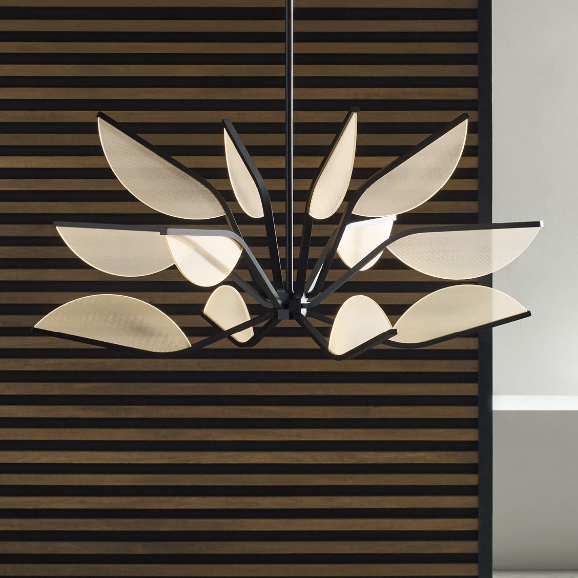 Visual Comfort Belterra Matte Black 48" Wide LED Chandelier