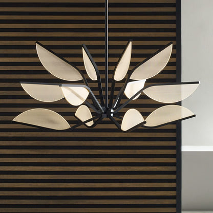 Visual Comfort Belterra Matte Black 48" Wide LED Chandelier