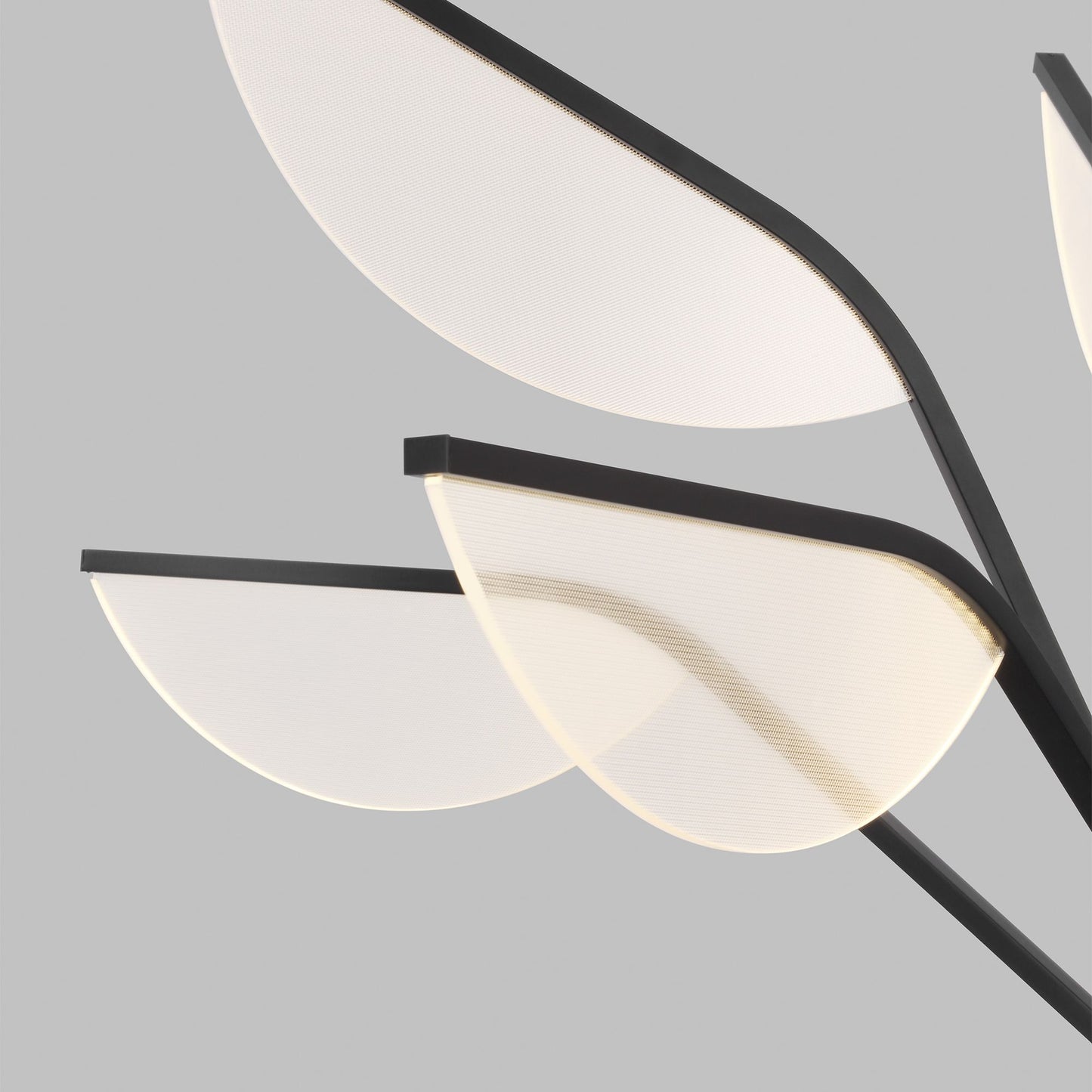 Visual Comfort Belterra Matte Black 48" Wide LED Chandelier