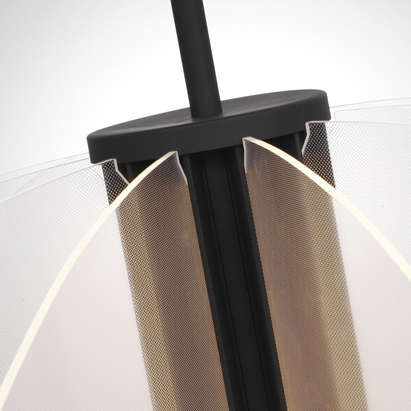 Visual Comfort Nyra 52" Wide Matte Black LED Chandelier