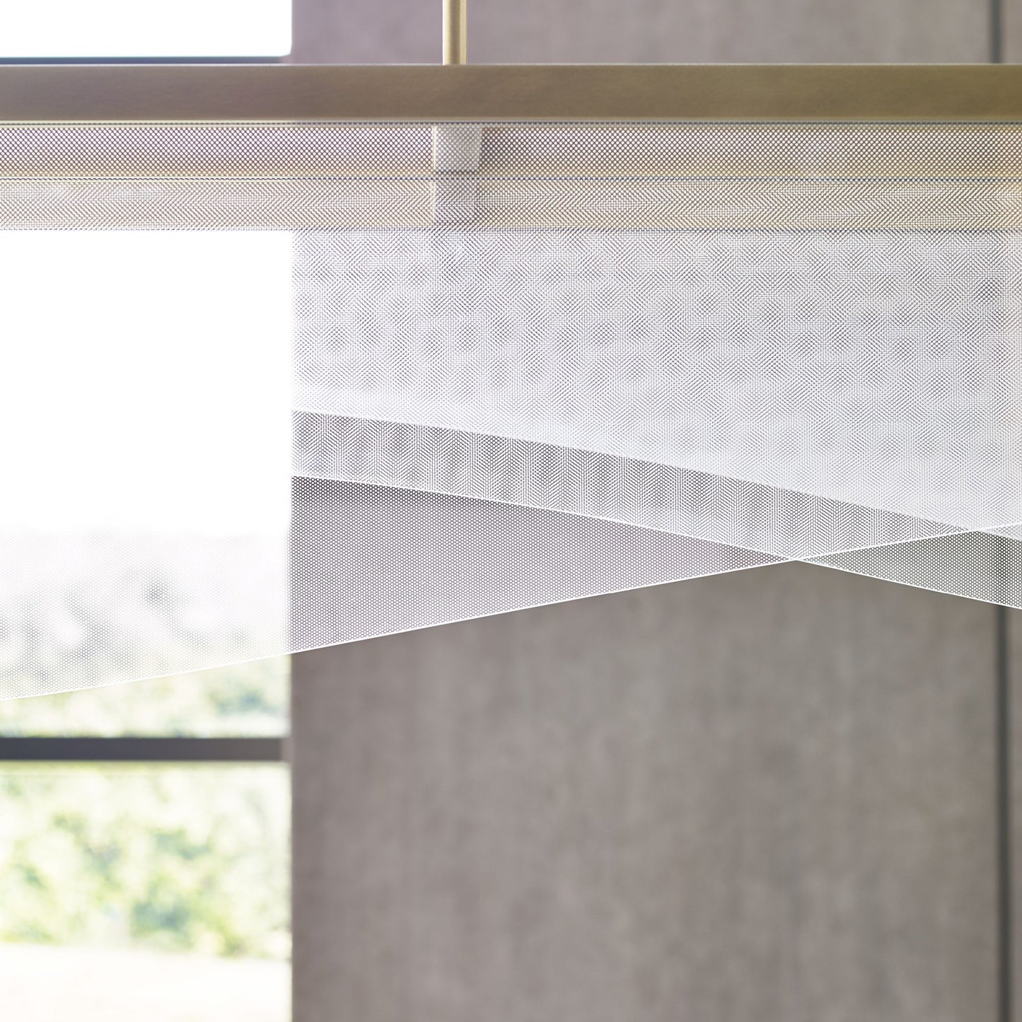 Visual Comfort Nyra 60" Plated Brass LED Linear Chandelier