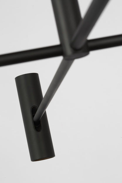 Visual Comfort Ponte 36"W Nightshade Black LED Chandelier