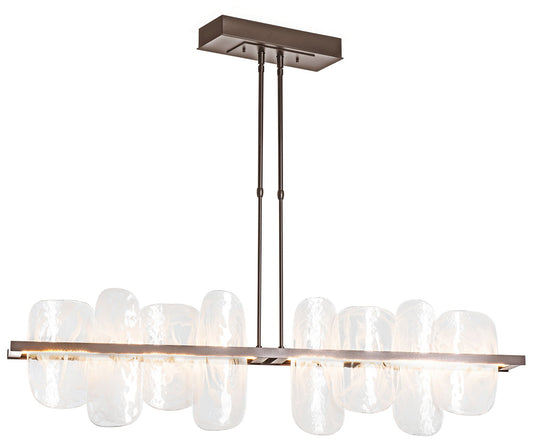 Vitre 51.9" Wide Large Bronze LED Linear Pendant