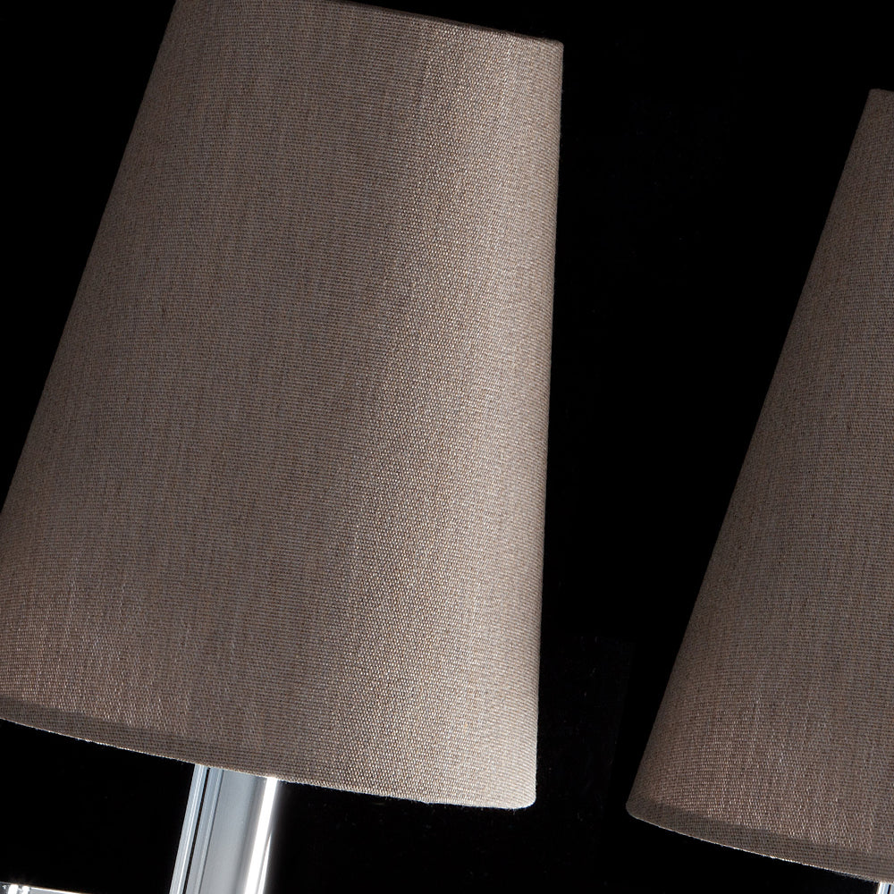 Exclusive Bronze Crystal Wall Light