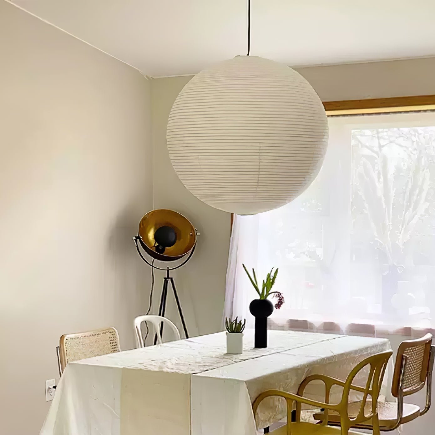 Washi Paper Round Series Ceiling light fitting Pendant Lamp