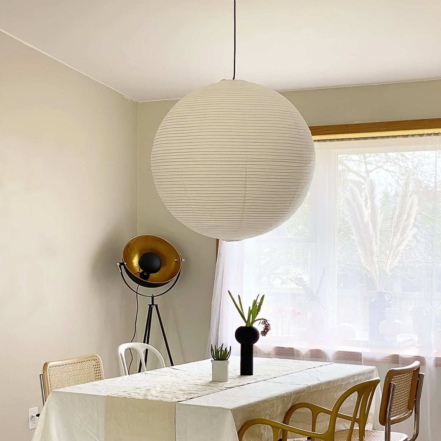 Washi Paper Round Series Ceiling light fitting Pendant Lamp