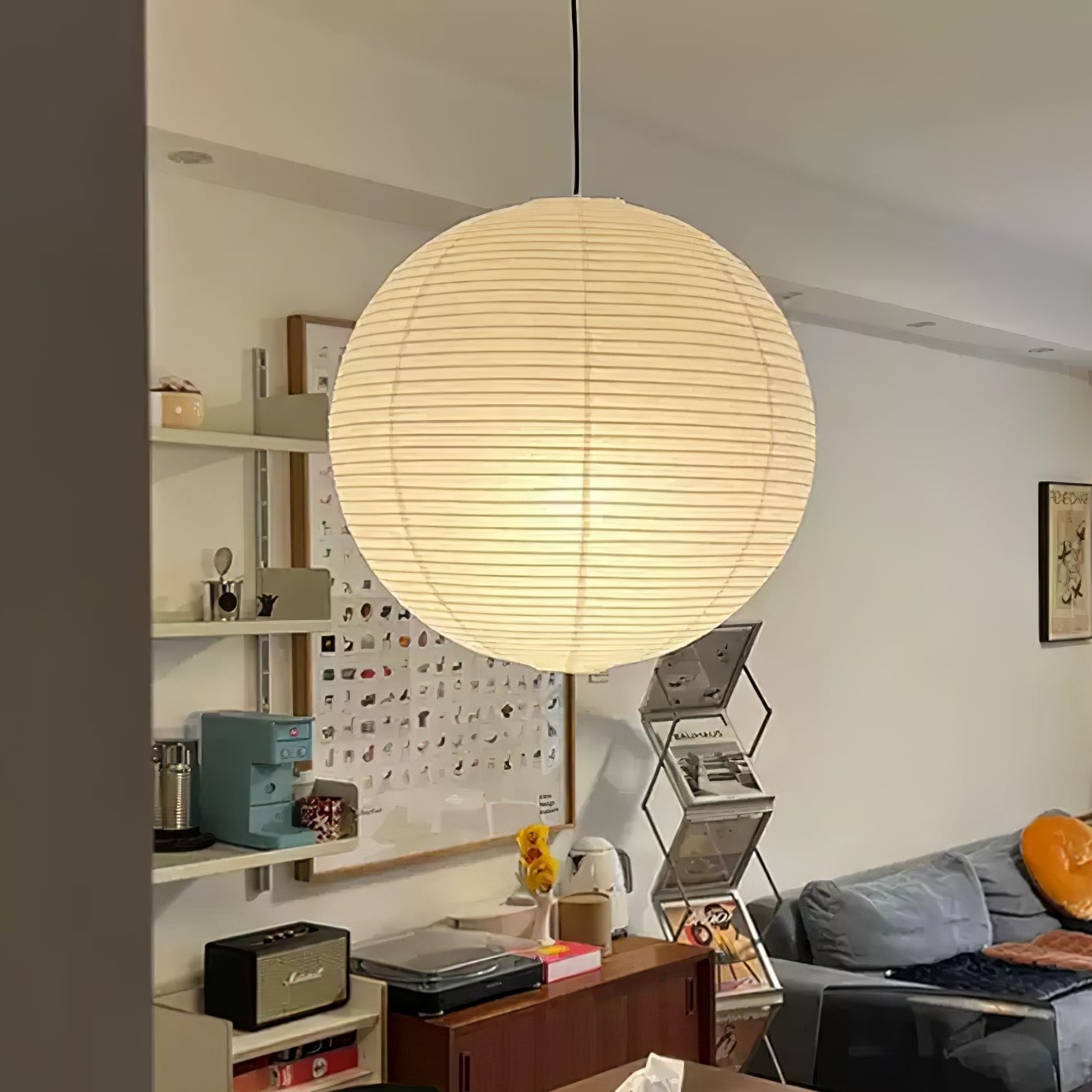 Washi Paper Round Series Ceiling light fitting Pendant Lamp