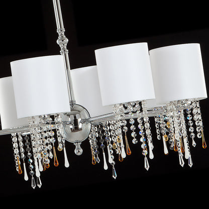 Crystal Polished Chrome Chandelier