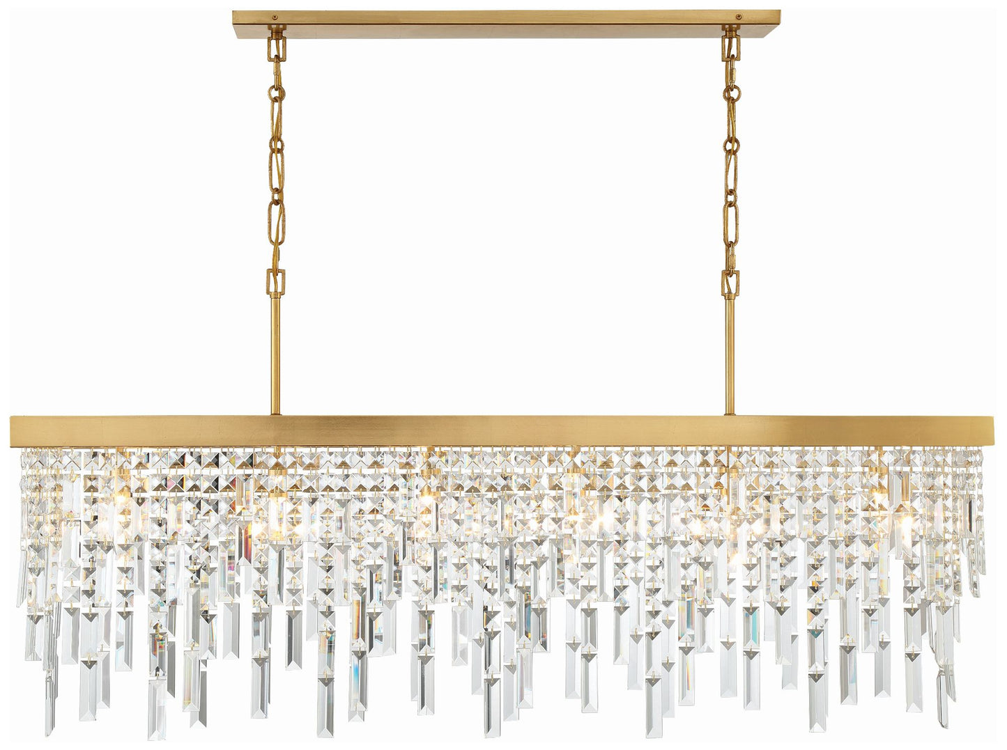 Winfield 6 Light Antique Gold Chandelier