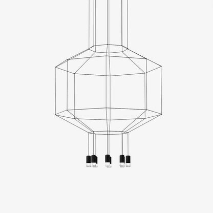 Geometric Lines Drop light Pendant Lamp