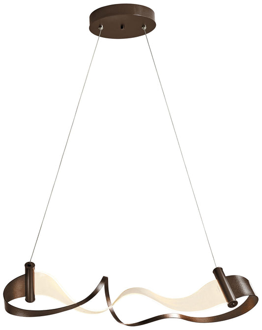 Zephyr LED Pendant - Bronze Finish - Standard Height